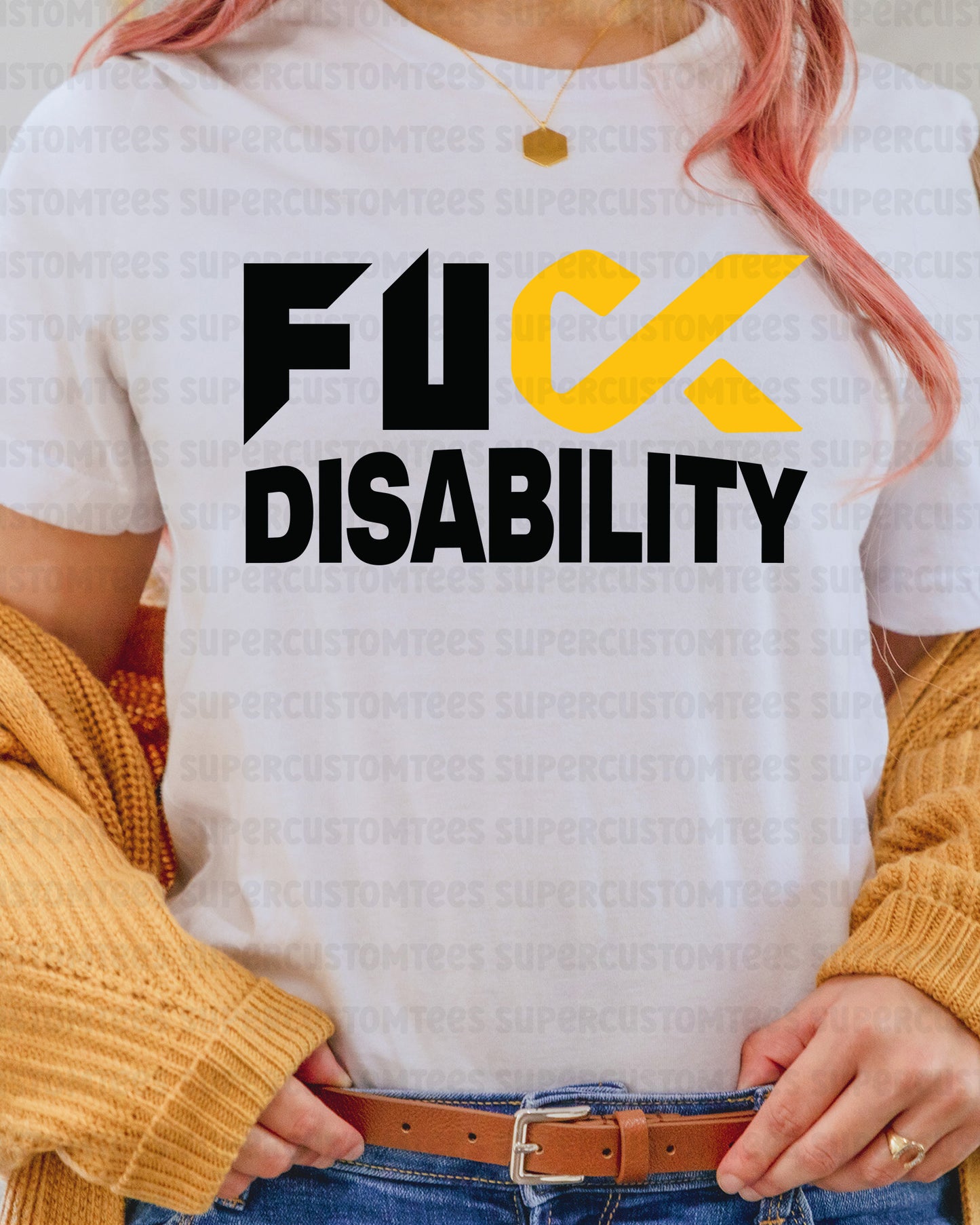 Disability Awareness Heat Transfer for Shirt
