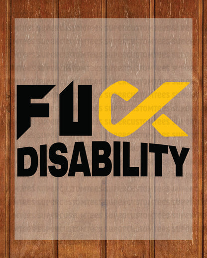 Disability Awareness Heat Transfer for Shirt