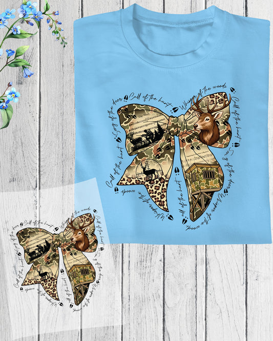 Hunting Coquette DTF Transfer 