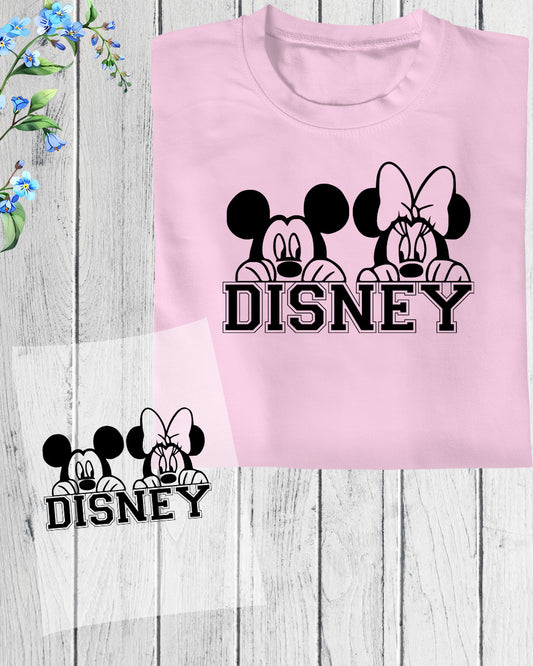 Family Trip Mickey Minnie DTF Transfer Film