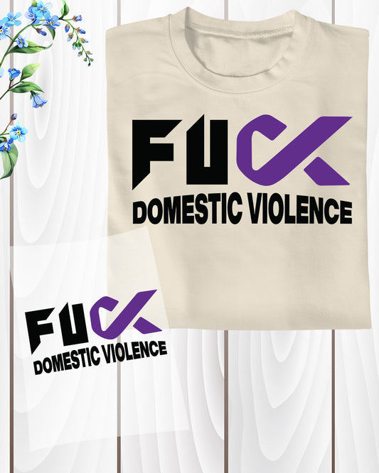 Domestic Violence Awareness Heat Transfer for Shirt