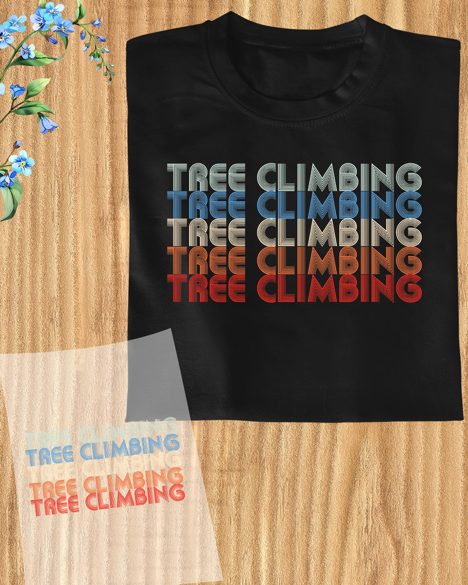 Tree Climbing DTF Transfer Film