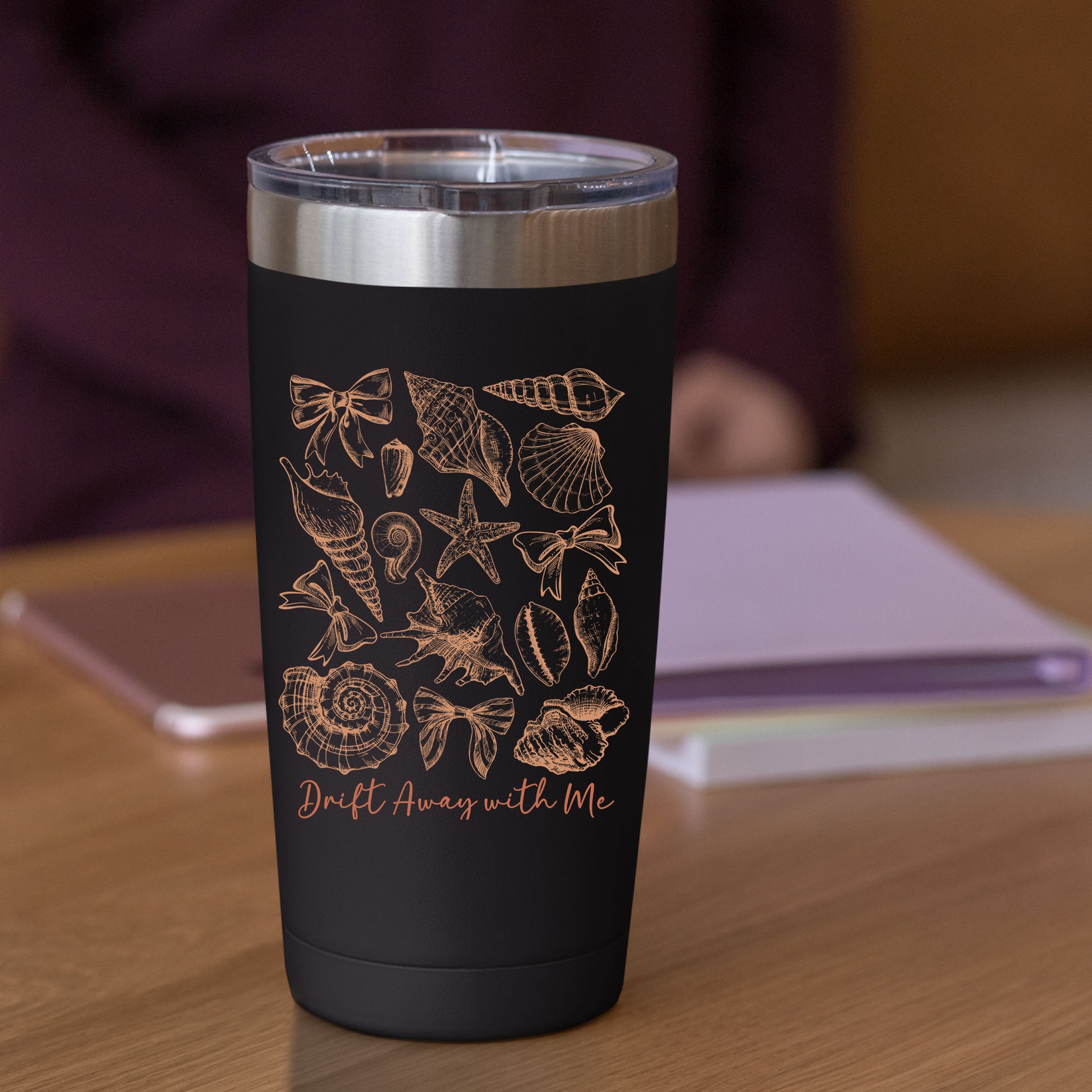 Drift Away Summer Beach DTF Transfer