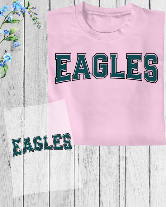 Eagles DTF Transfer Ready to Press