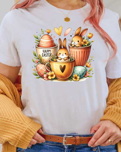 Easter Coffee Cups DTF Transfer