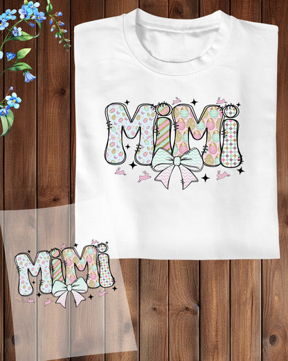 Easter Mimi Coquette Bow DTF Transfer