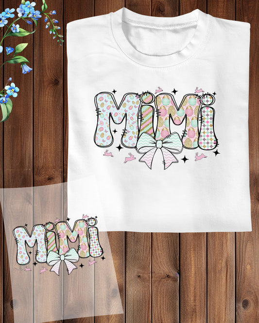Easter Mimi Coquette Bow DTF Transfer