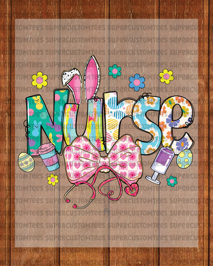 Easter Nurse Gift DTF Transfer