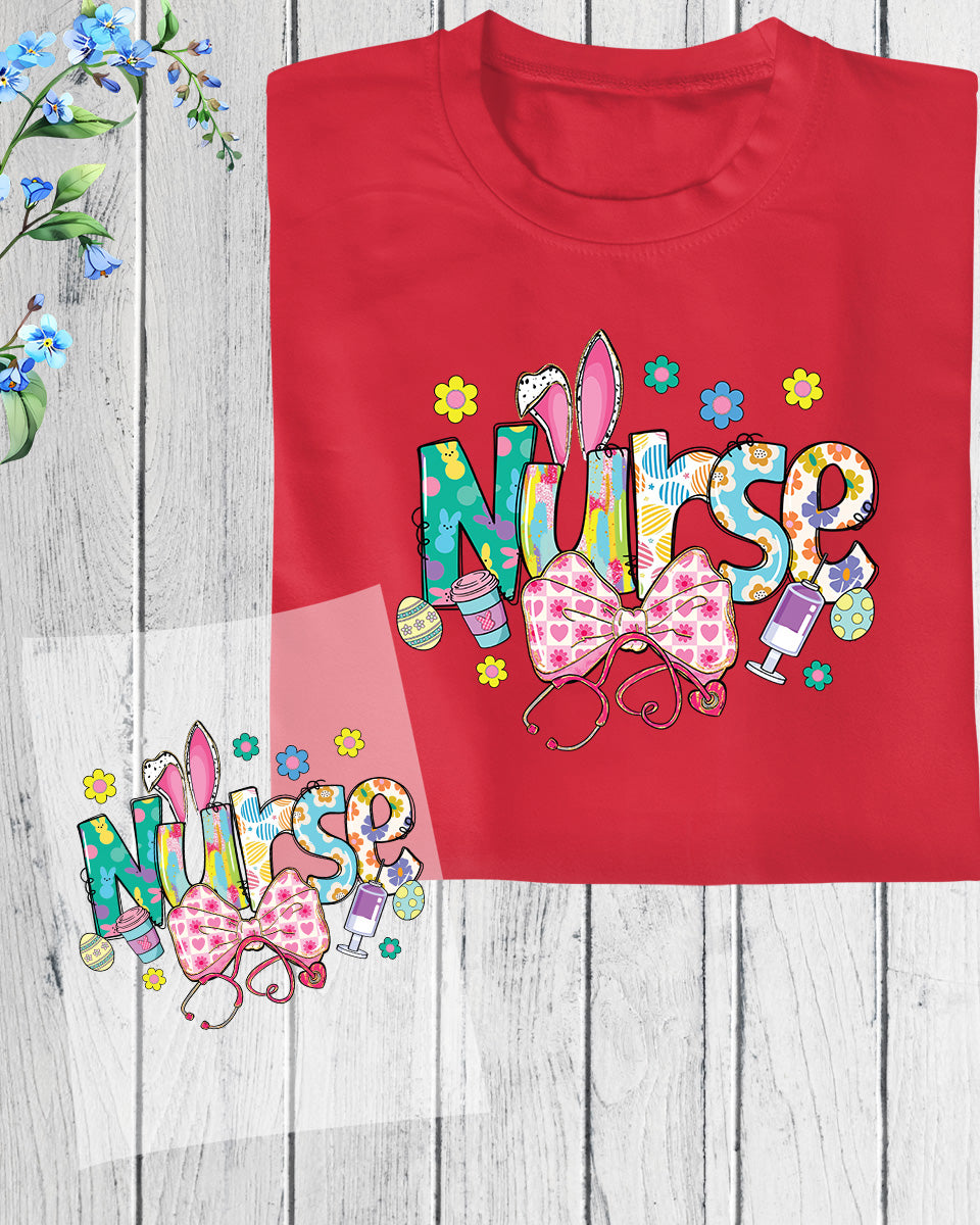 Easter Nurse Gift DTF Transfer
