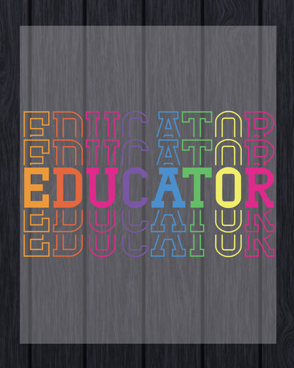 Educator Back to School DTF Transfer