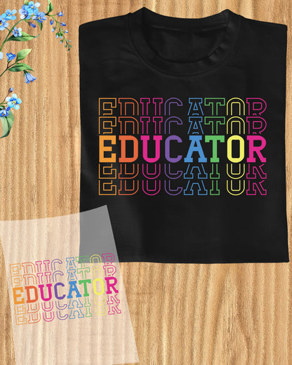 Educator Back to School DTF Transfer