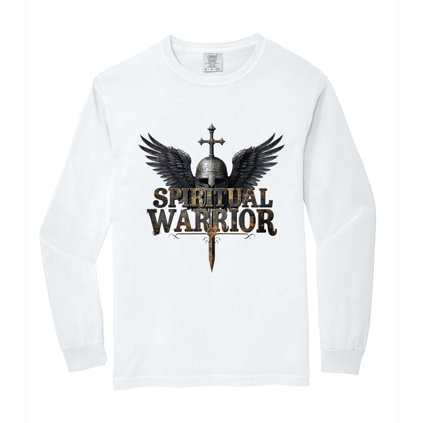 Christian Spiritual Warrior Comfort Colors T Shirt