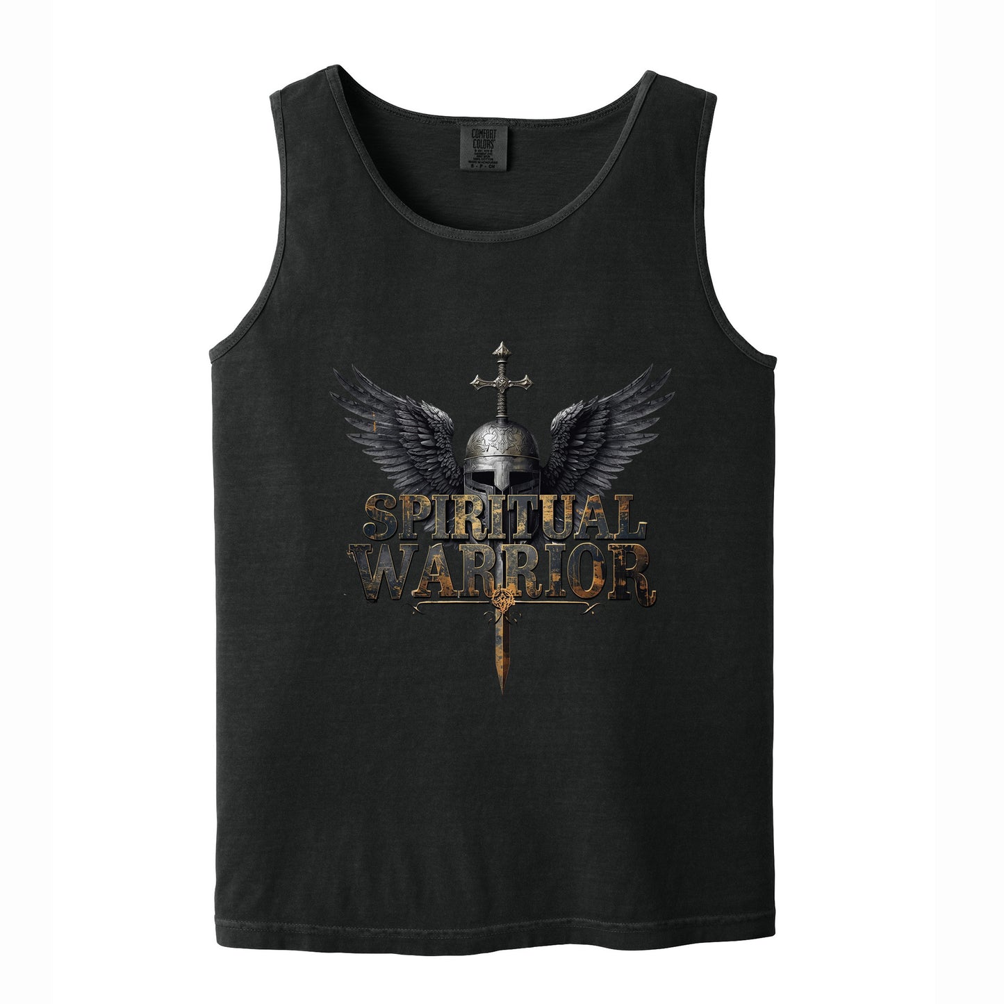 Christian Spiritual Warrior Comfort Colors T Shirt