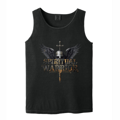 Christian Spiritual Warrior Comfort Colors T Shirt