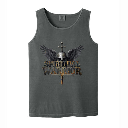 Christian Spiritual Warrior Comfort Colors T Shirt