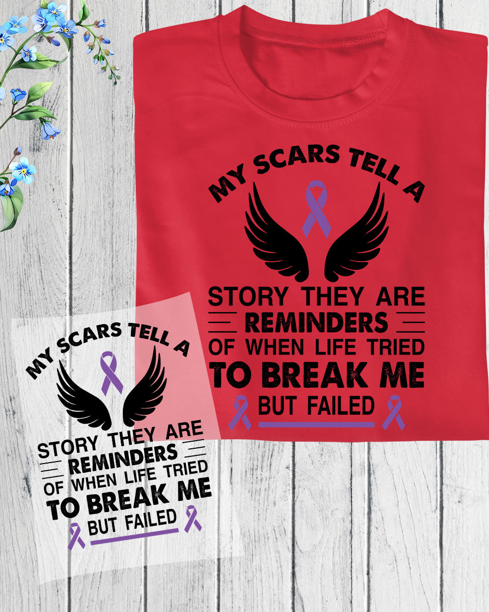 Epilepsy Awareness DTF Transfer Ready to Press