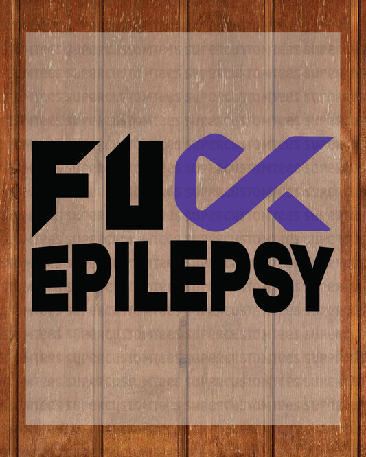 Epilepsy Awareness Heat Transfer for Shirt