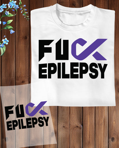 Epilepsy Awareness Heat Transfer for Shirt