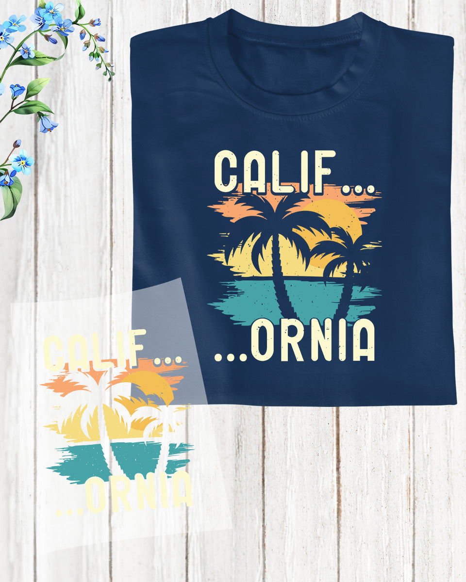 California Surfing DTF Transfer Sheets