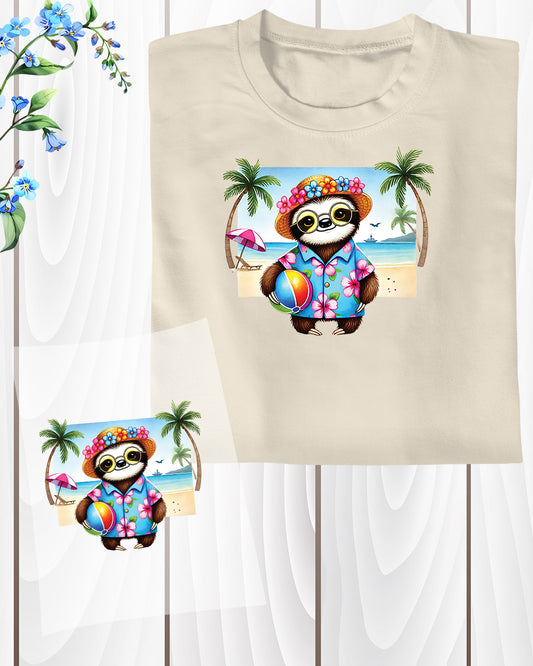 Summer Beach DTF Transfer Film