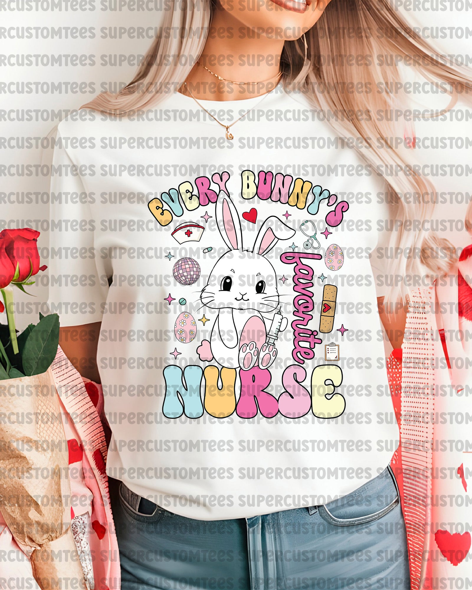 Every Bunnies Favorite Nurse DTF Transfer