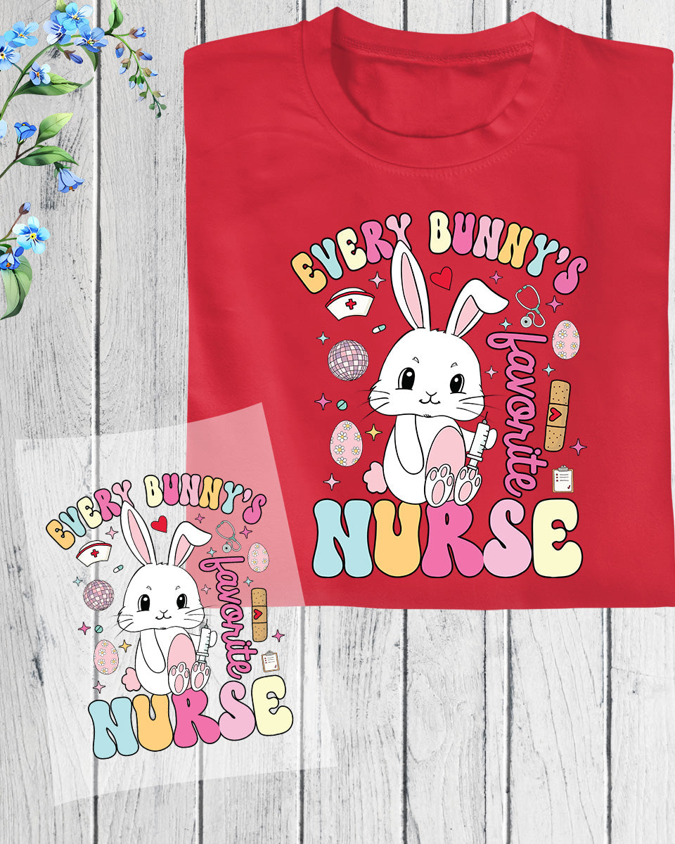 Every Bunnies Favorite Nurse DTF Transfer