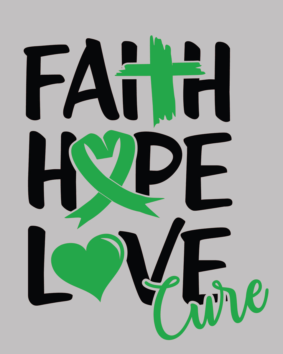 Faith Hope Love Cure DTF Transfer Film