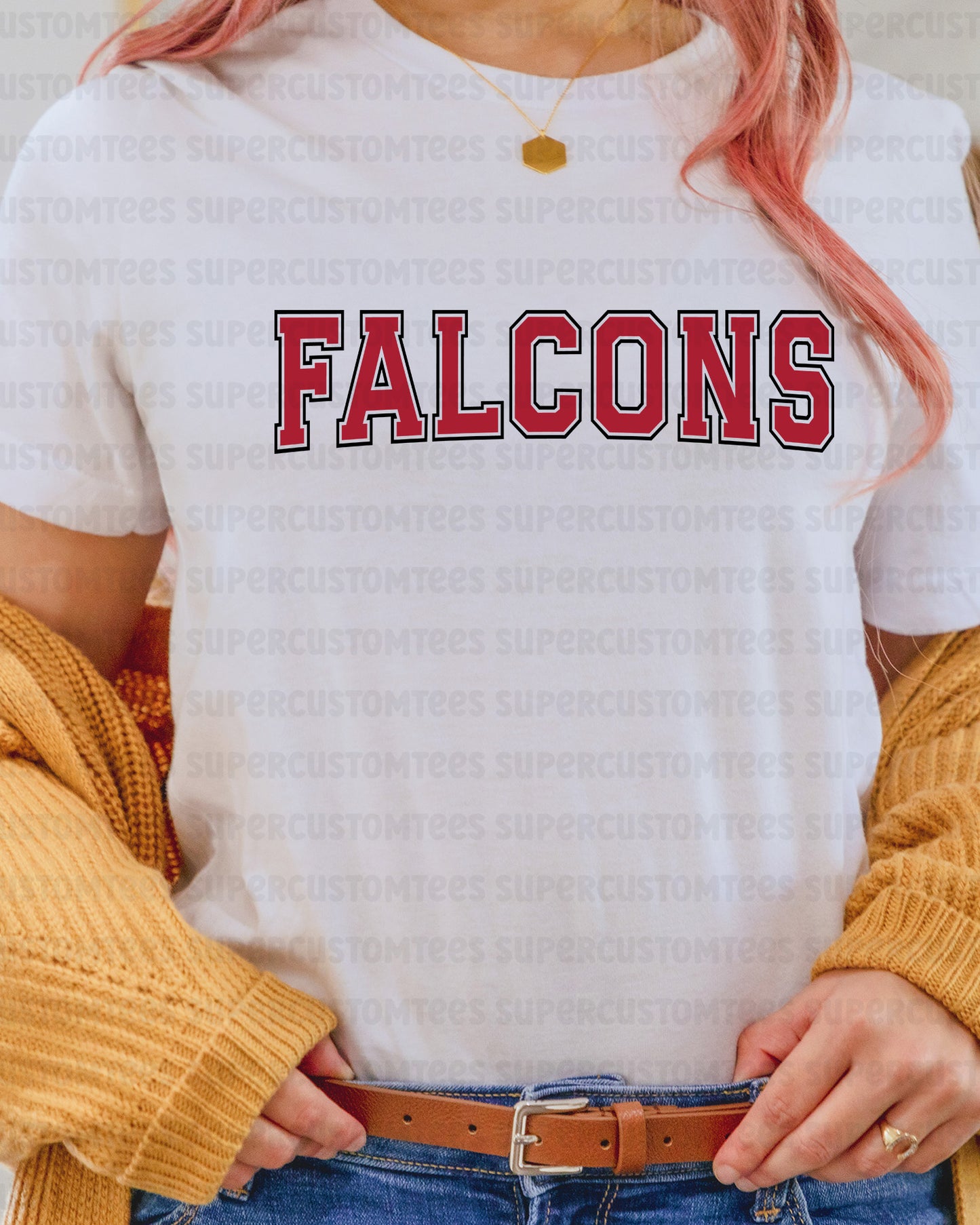 Falcons DTF Heat Transfer Ready to Press