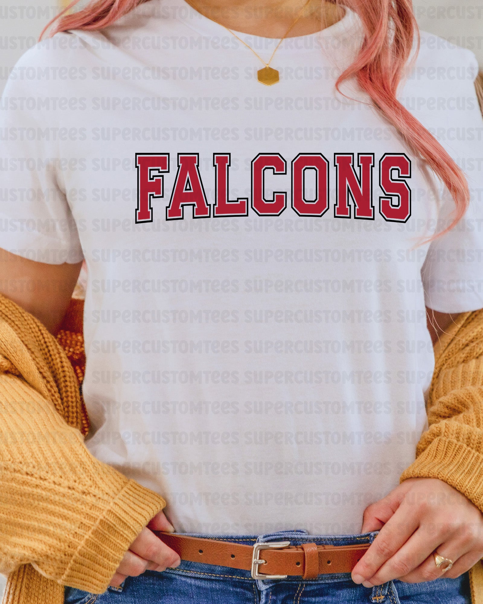 Falcons DTF Heat Transfer Ready to Press