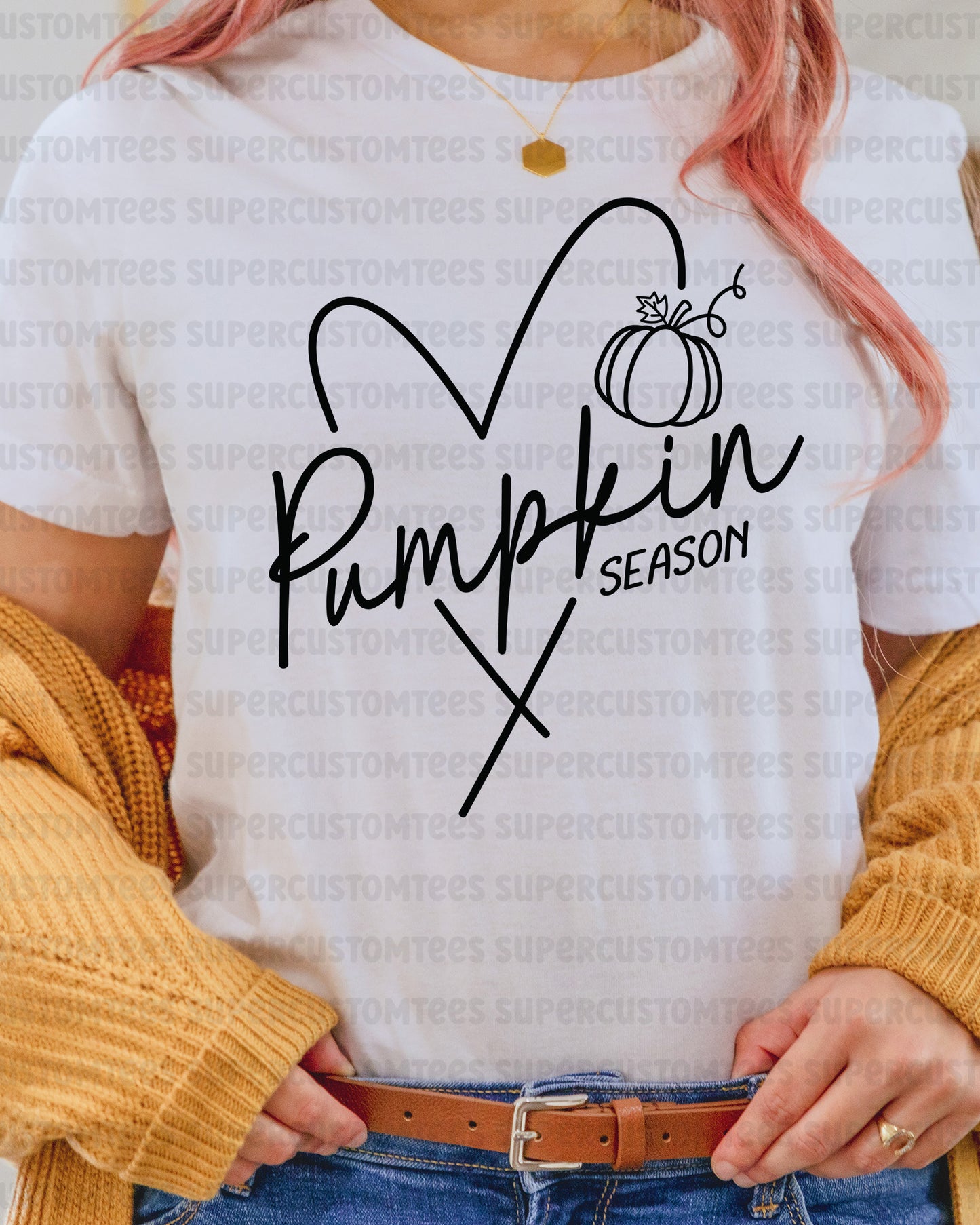 Fall Pumpkin Season Heat Transfer ready to Press