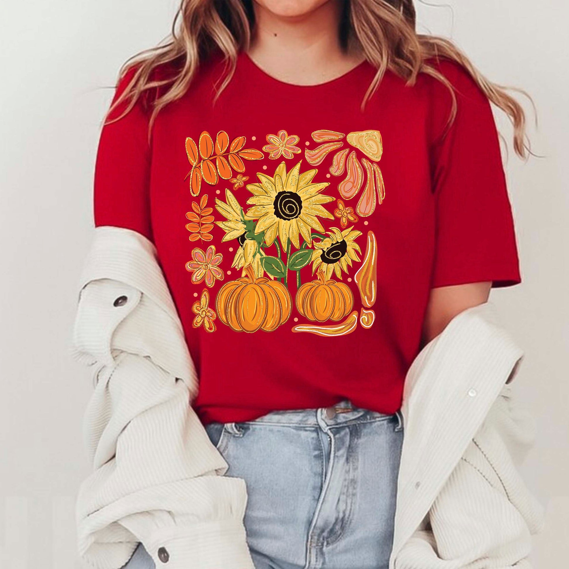 Fall Season Heat Transfer Gang Sheet