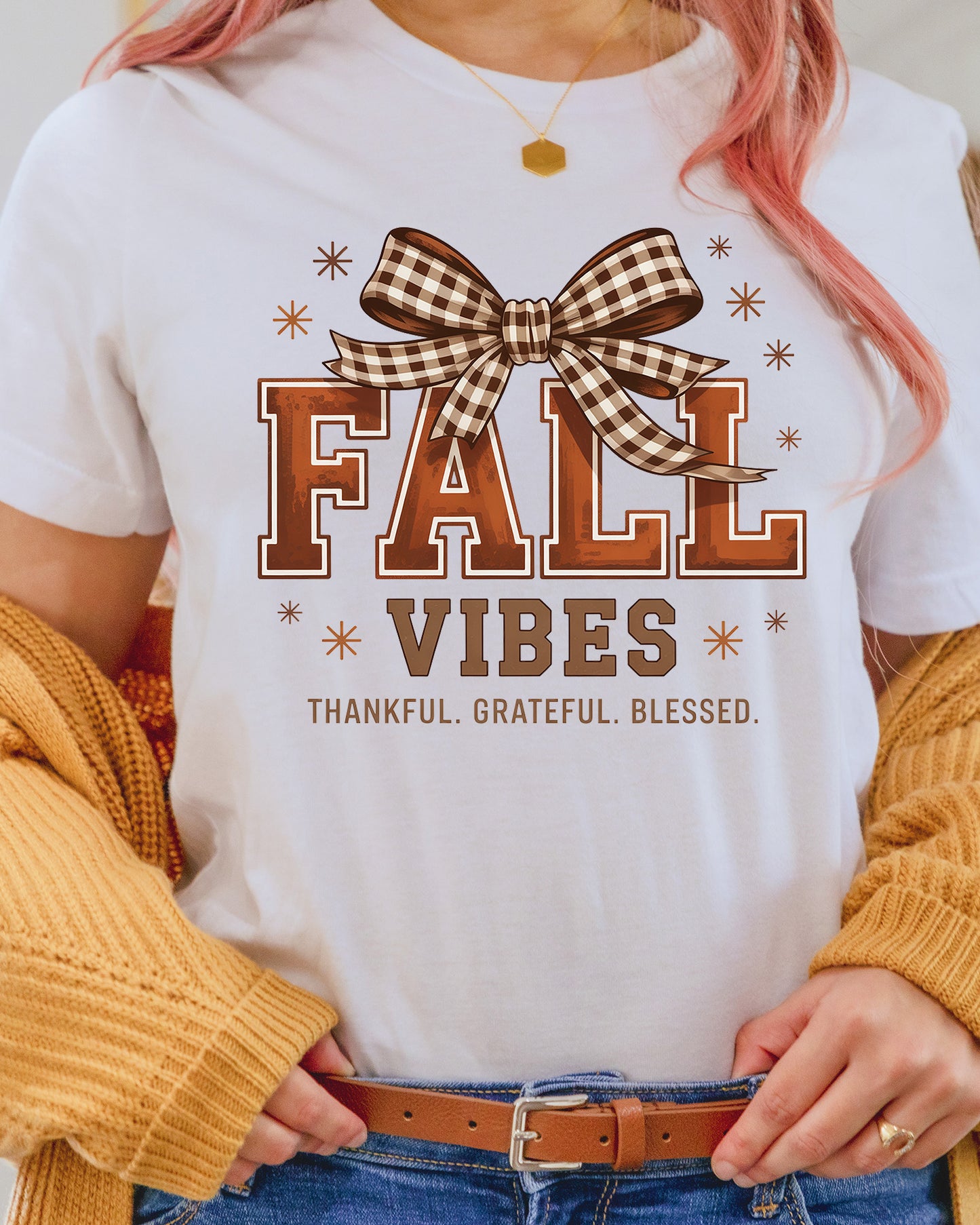 Fall Vibes Thanksgiving DTF Transfer