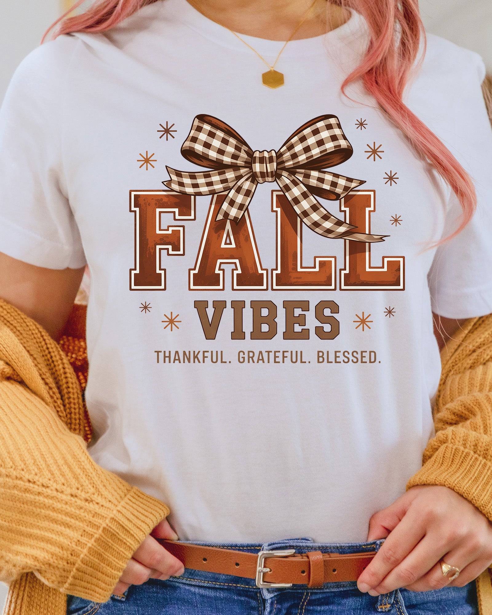 Fall Vibes Thanksgiving DTF Transfer