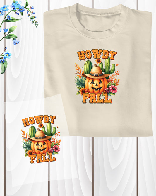 Howdy Fall DTF Transfer Film