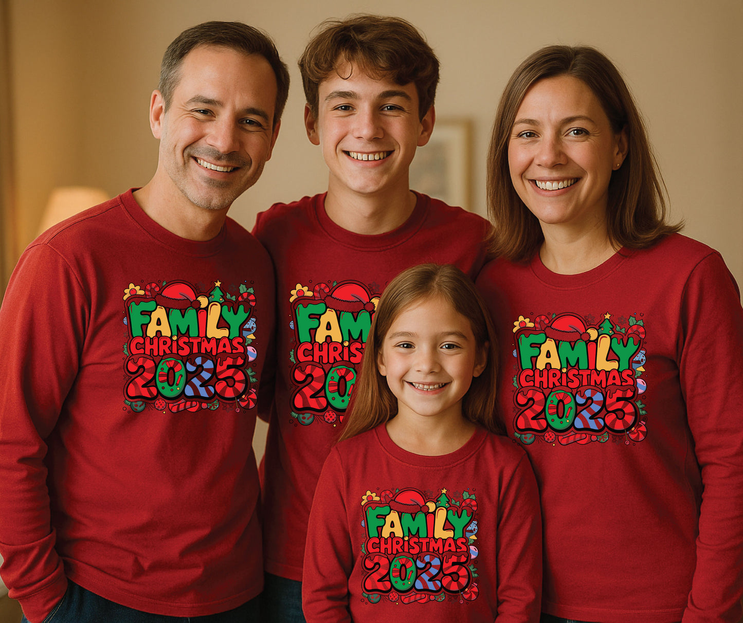 Family Christmas 2025 T Shirts