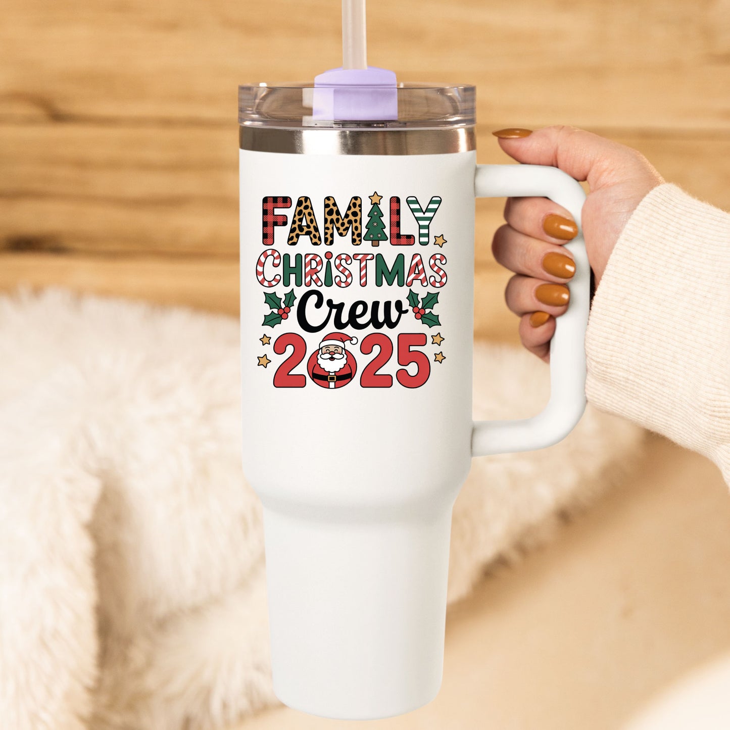 Family Christmas Crew DTF Transfers 2025 Ready to Press