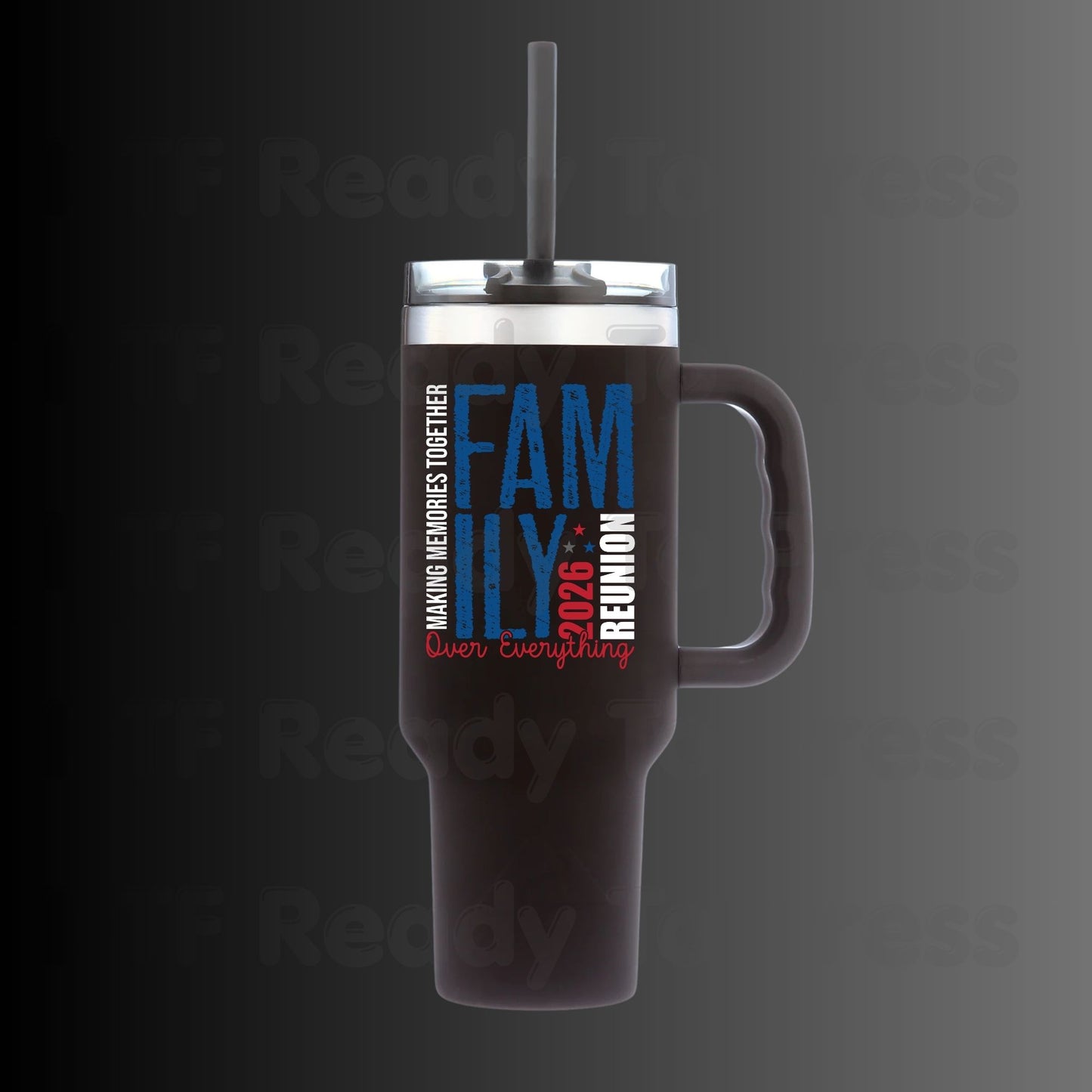 Family Reunion Making Memories Together DTF Transfer Ready to Press Patriotic Heat Transfer for Shirts Family Over Everything UV Sticker