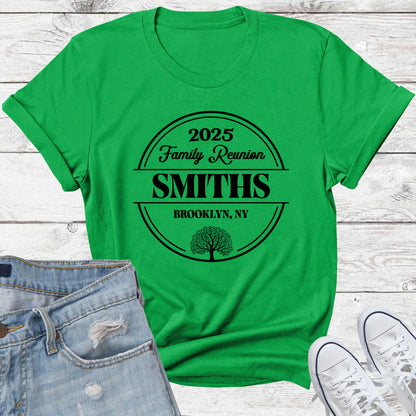 Personalized Family Reunion Shirts
