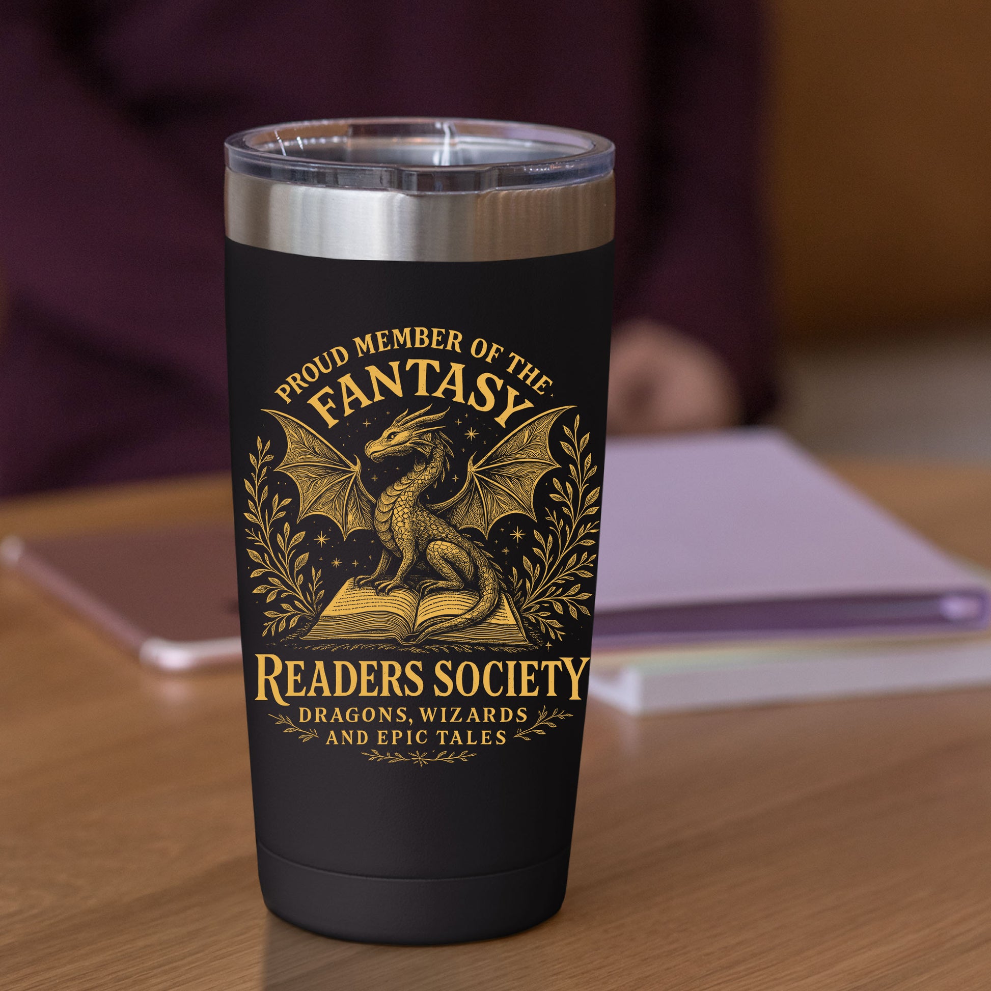Fantasy Readers Society Bookish Romantas DTF Transfer