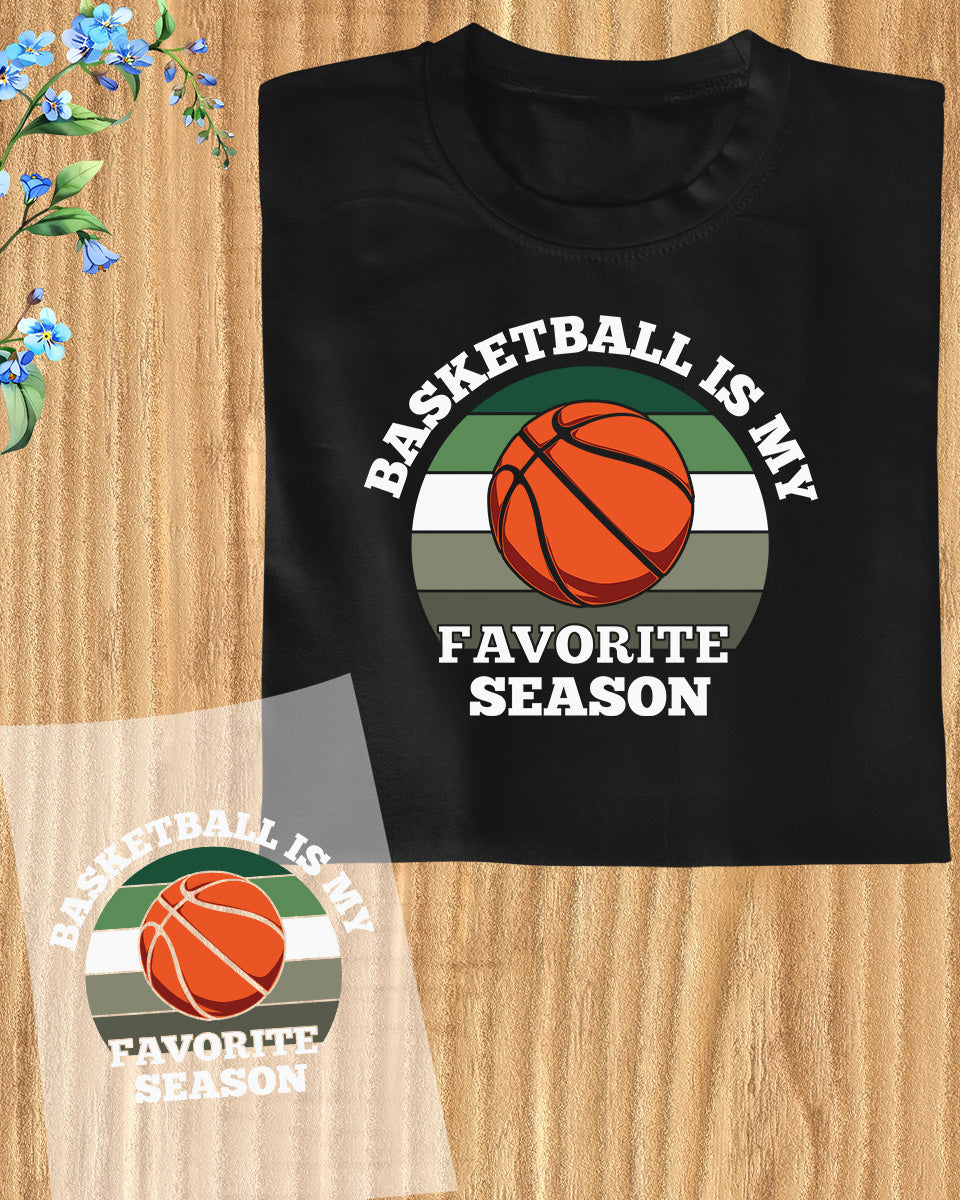 Basketball Season DTF Transfer Film