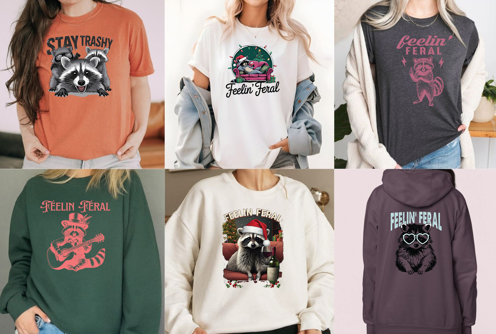 Feelin' Feral DTF Transfer Premade Gangsheet