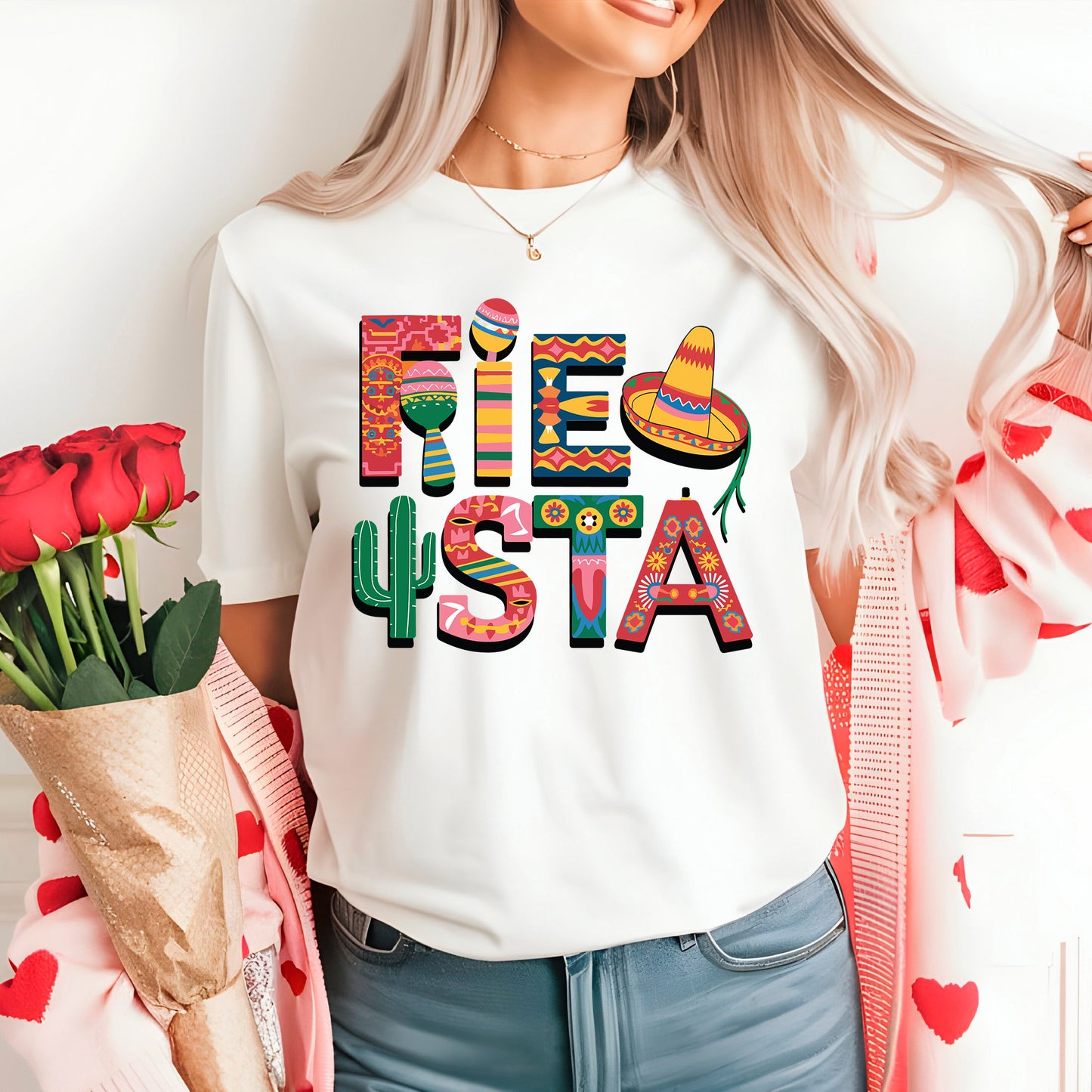 Fiesta Shirt Heat Transfer