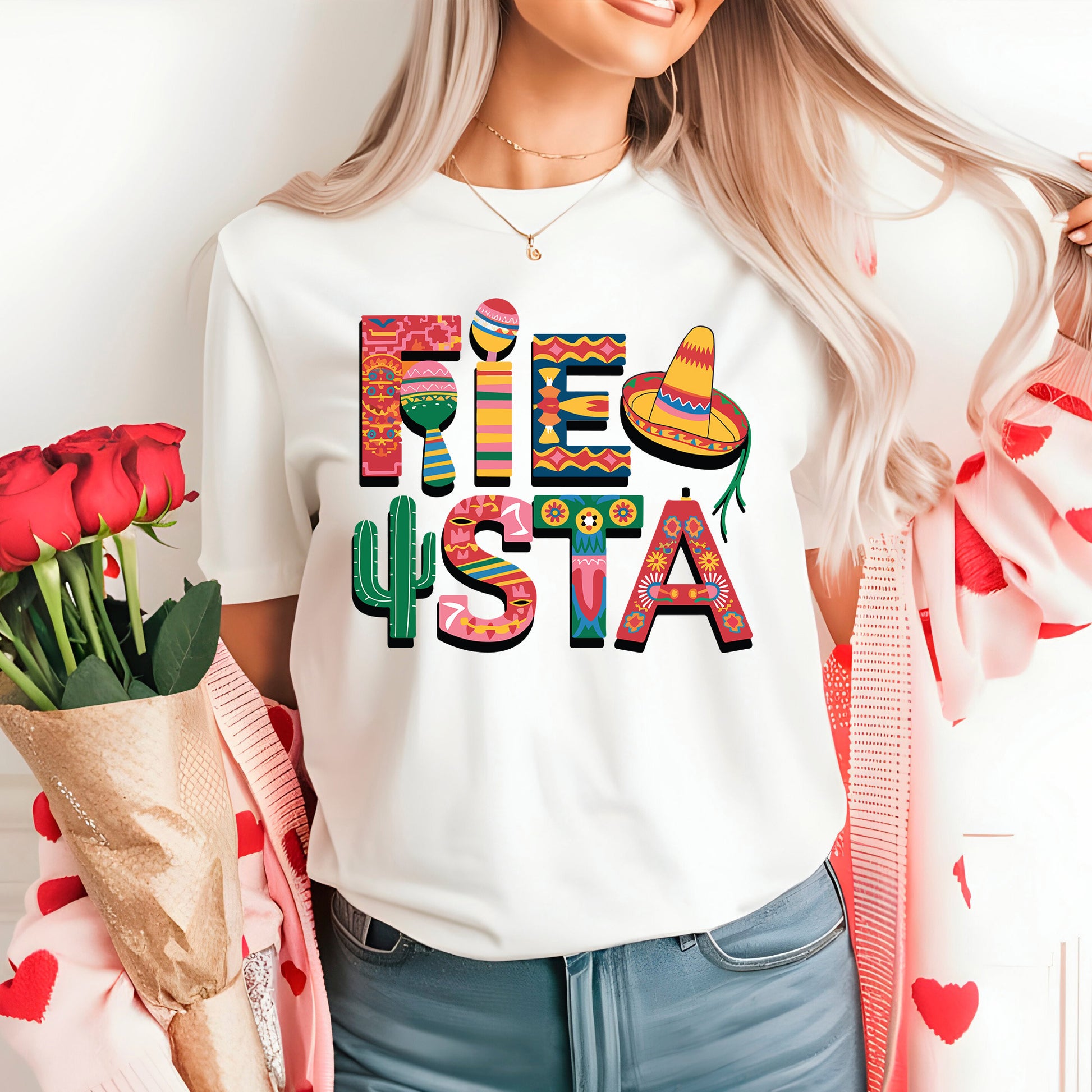 Fiesta Shirt Heat Transfer