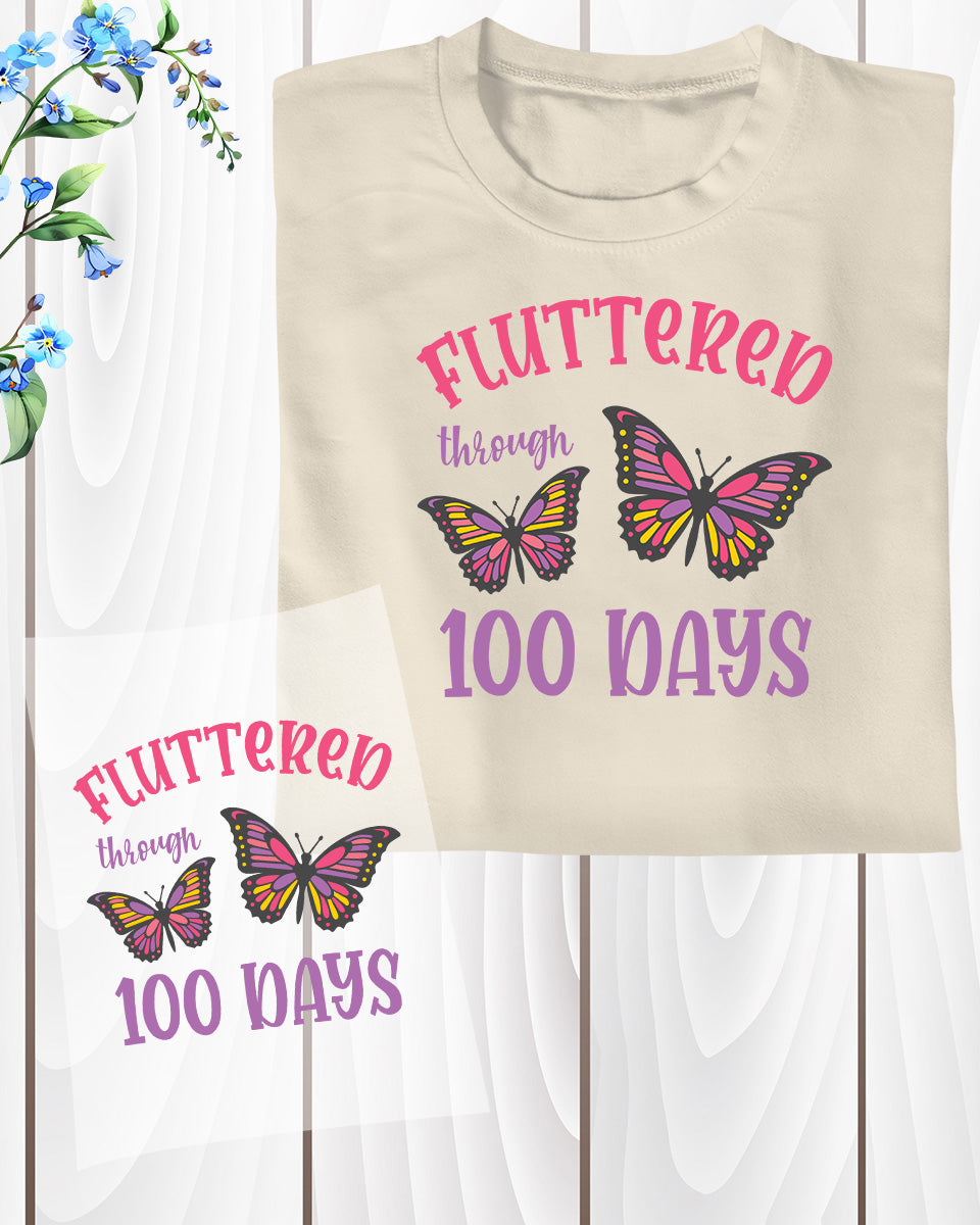 Fluttered Through 100 Days DTF Transfer Film