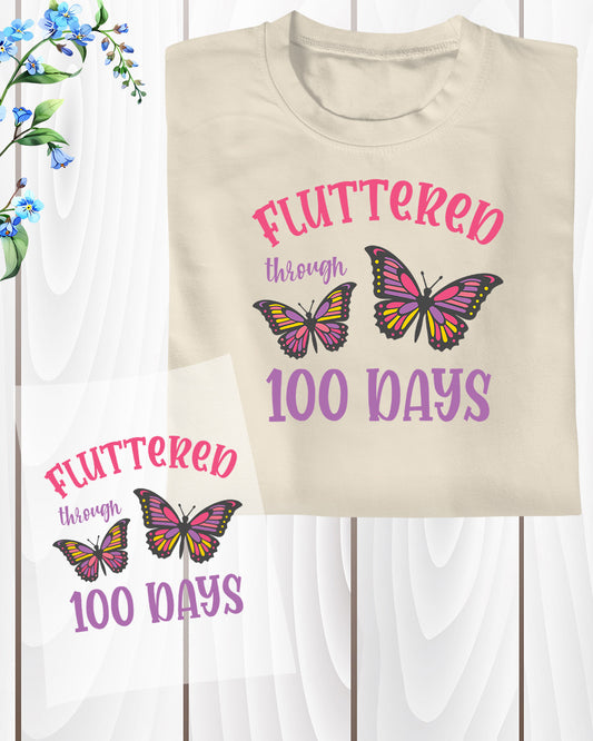 Fluttered Through 100 Days DTF Transfer Film