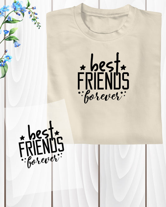 Best Friends Forever DTF Transfer FilmBest Friends Forever DTF Transfer Film