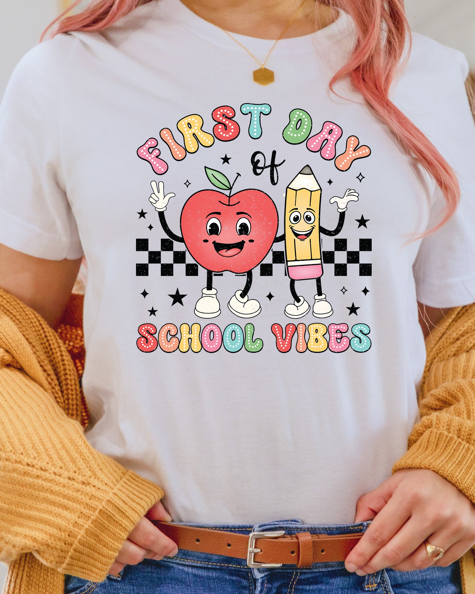 First Day of School Back to School DTF Transfer