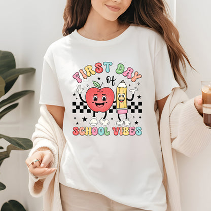 First Day of School Vibes Shirt