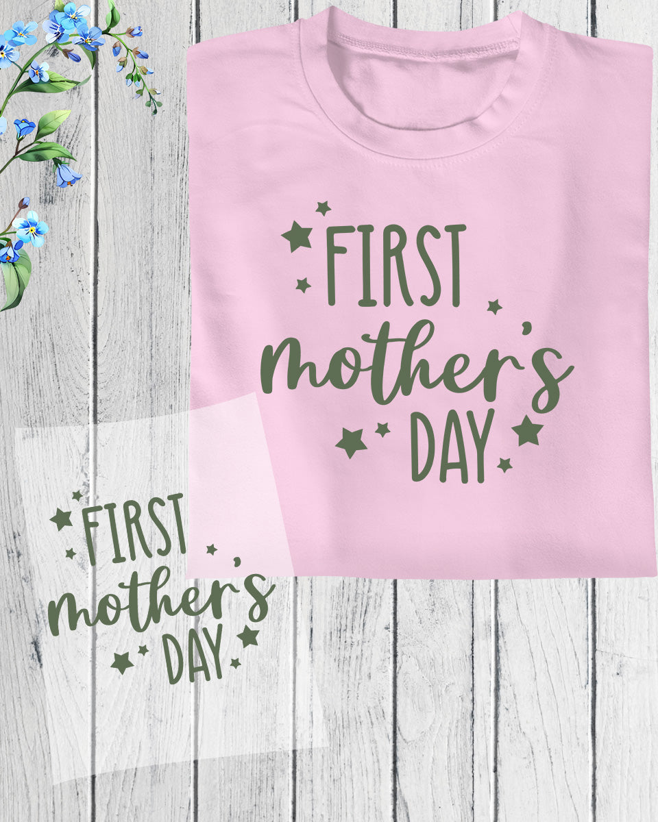 First Mother’s Day DTF Transfer