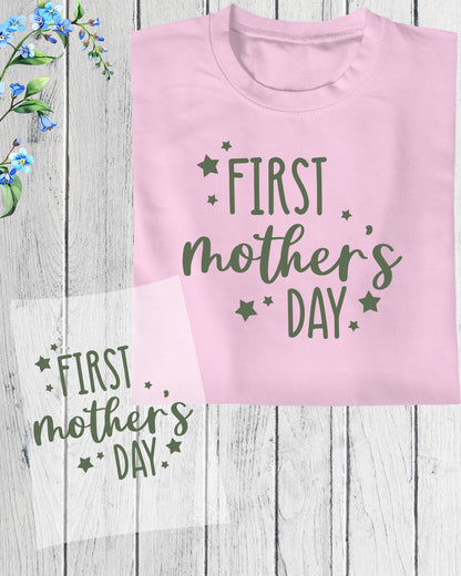 First Mother’s Day DTF Transfer